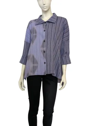 Beach Stripe Mies Top