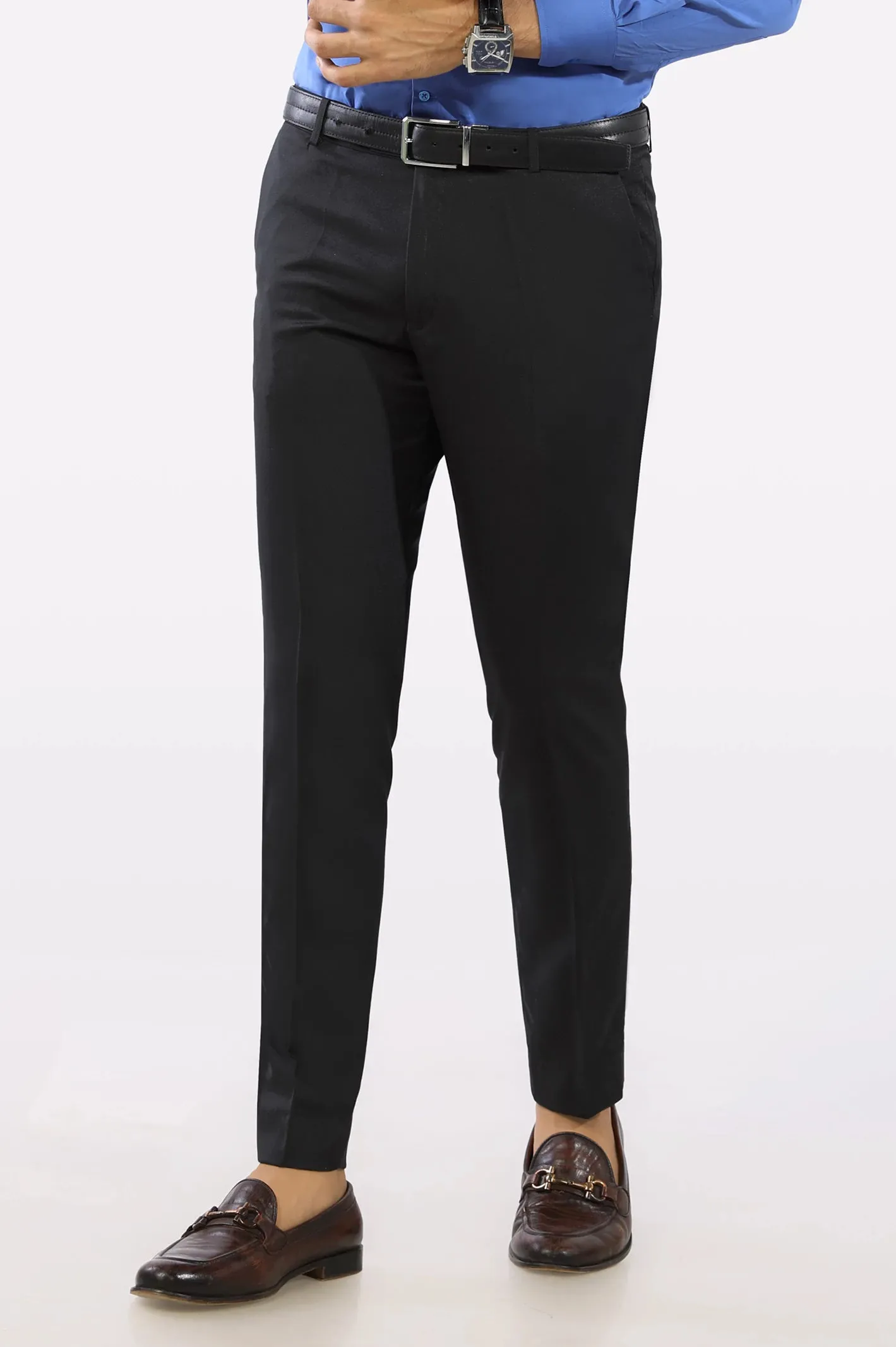 Black Slim Fit Trouser