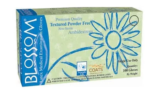 Blossom C.O.A.T.S. Latex Exam Gloves