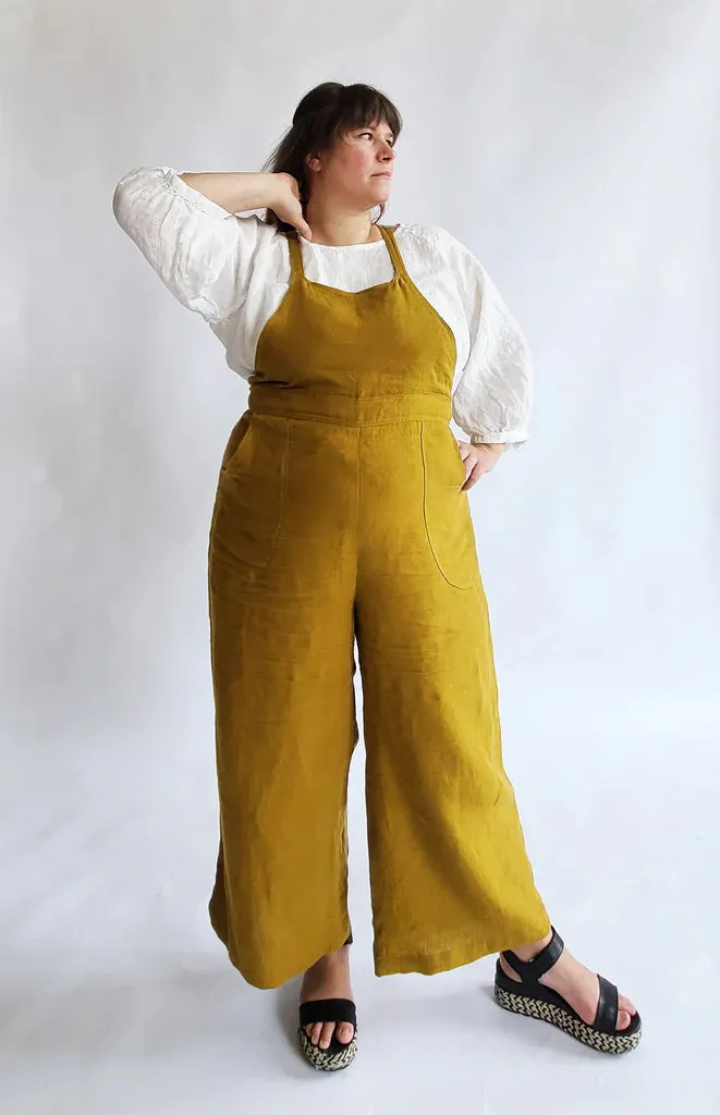 Burnside Bibs Curvy - Sewing Pattern | Sew House 7