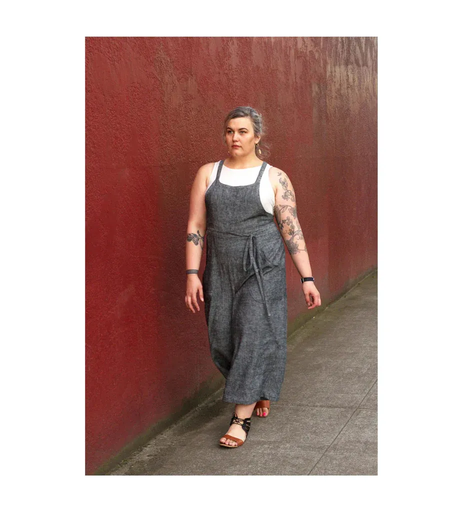 Burnside Bibs Curvy - Sewing Pattern | Sew House 7