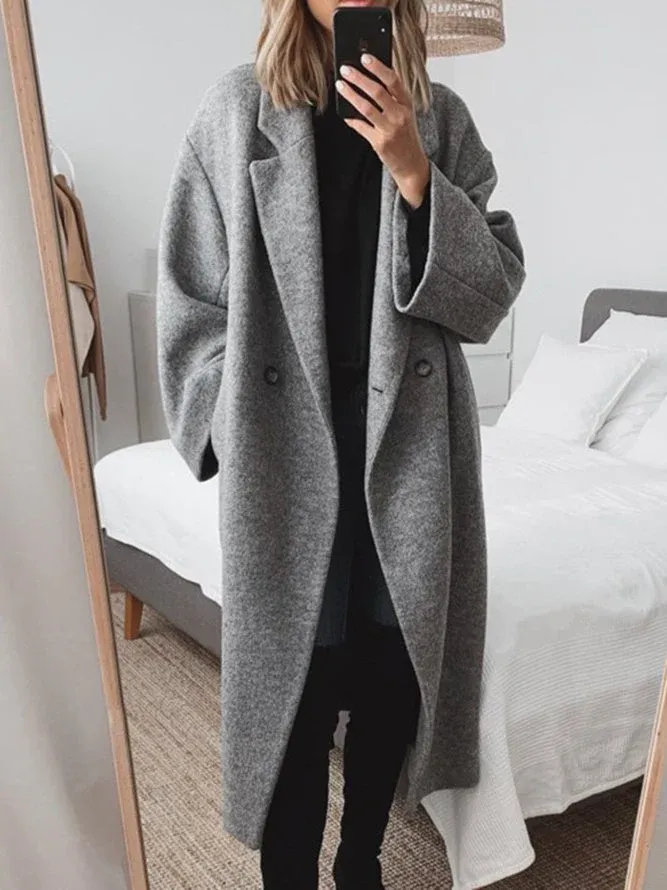 FIONA | Classic Tailored Overcoat