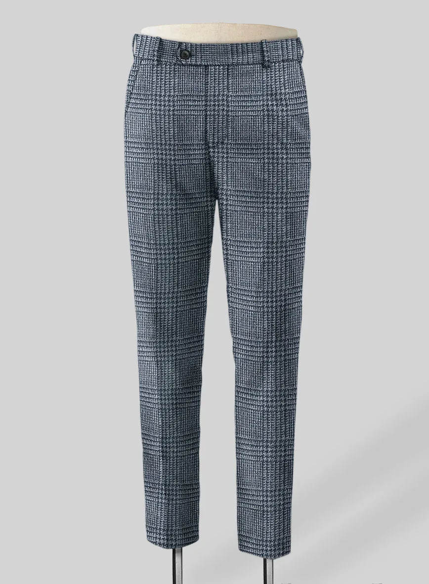 Harris Tweed Blue Glen Pants
