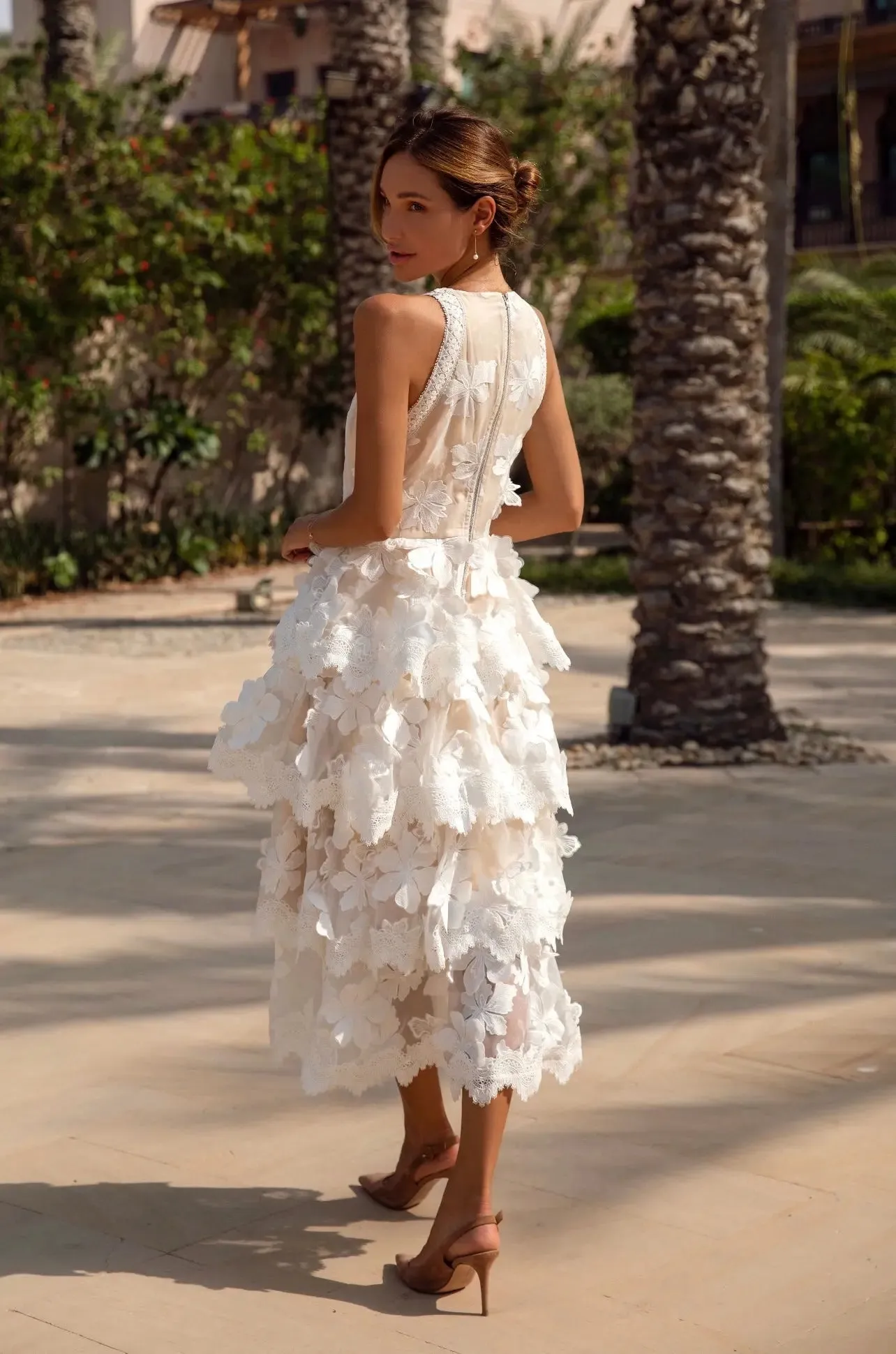 Hepburn Flower Dress