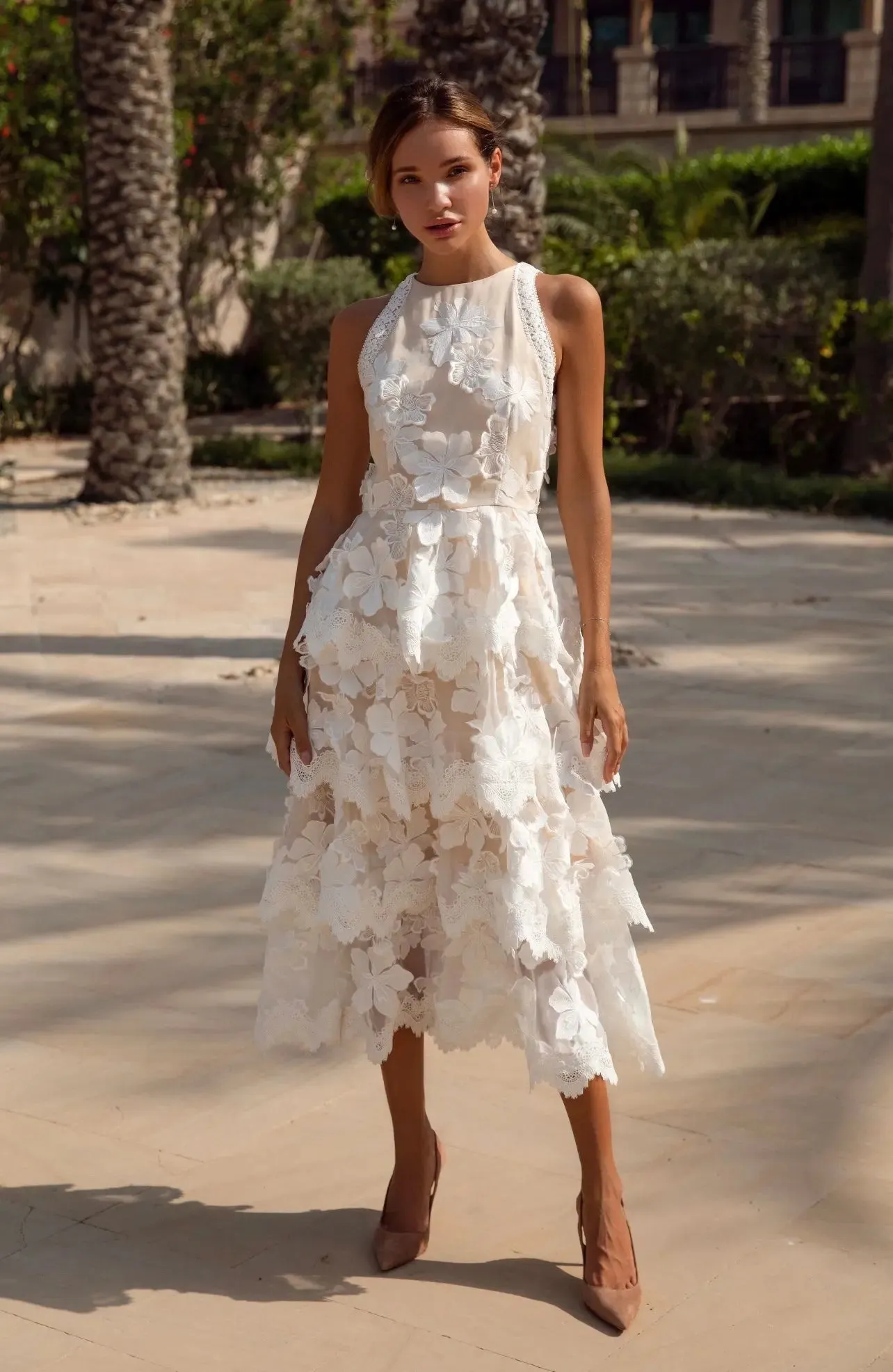Hepburn Flower Dress