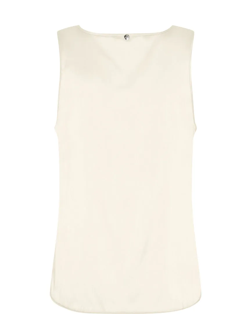 Mos Mosh Astrid V-Neck Silk Tank Top
