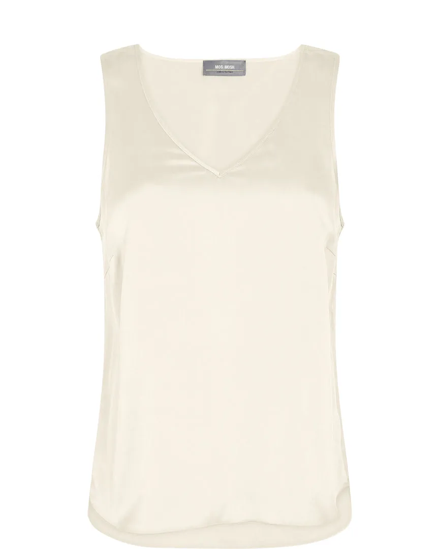 Mos Mosh Astrid V-Neck Silk Tank Top
