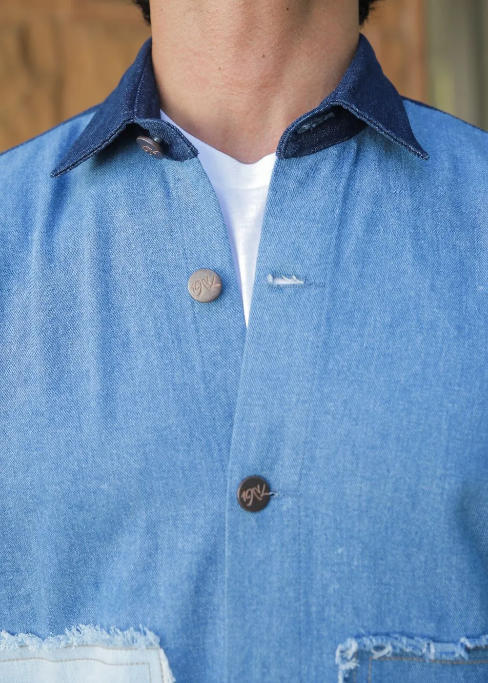 Multi-Tone Patched Jacket-Him