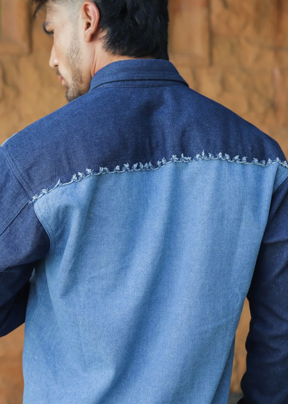 Multi-Tone Patched Jacket-Him