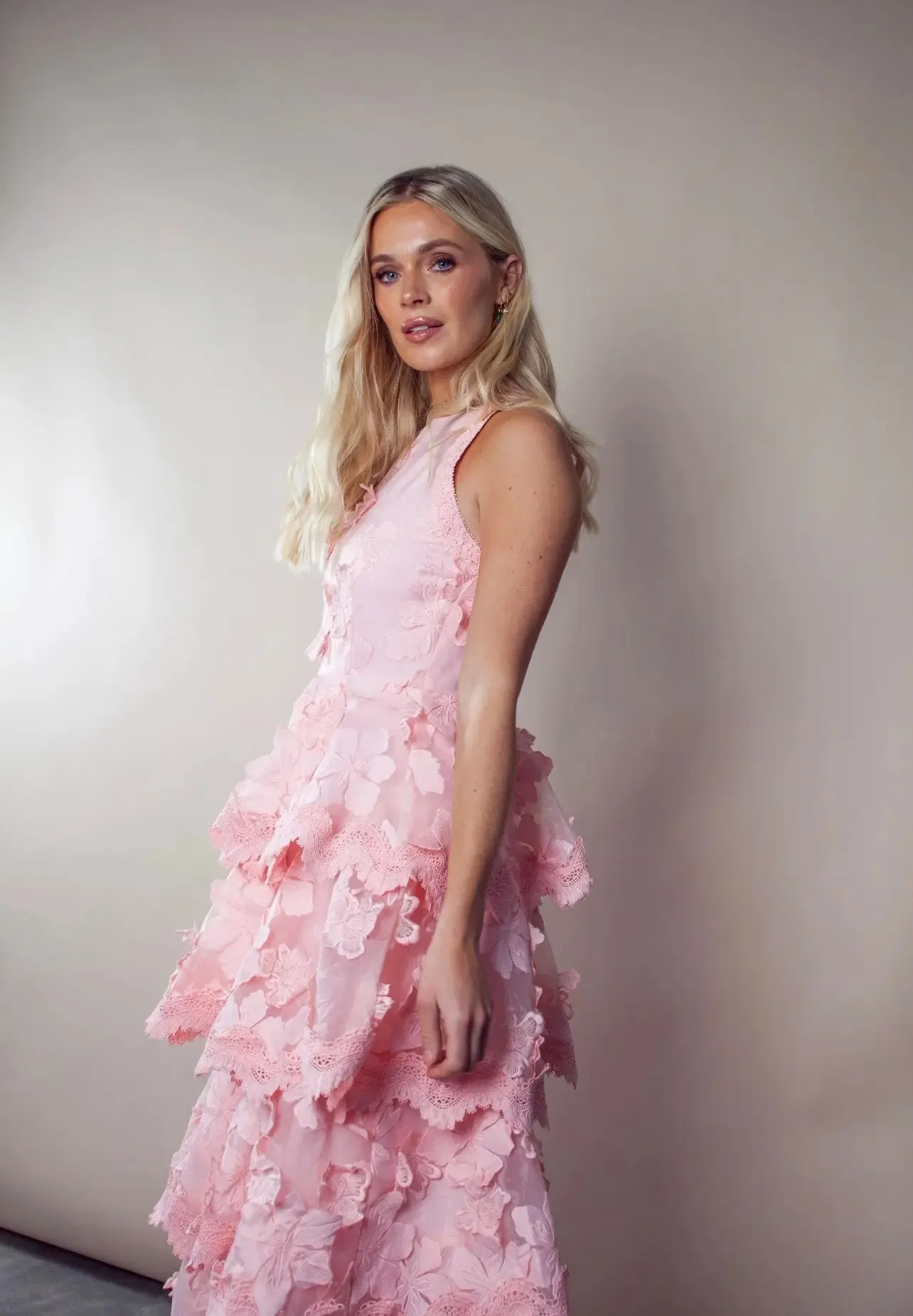 Pink Hepburn Dress