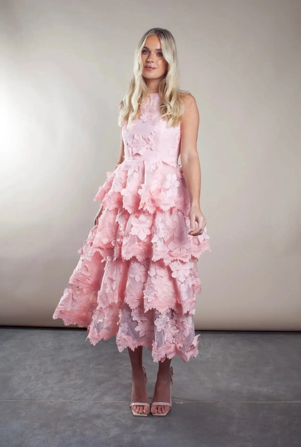 Pink Hepburn Dress