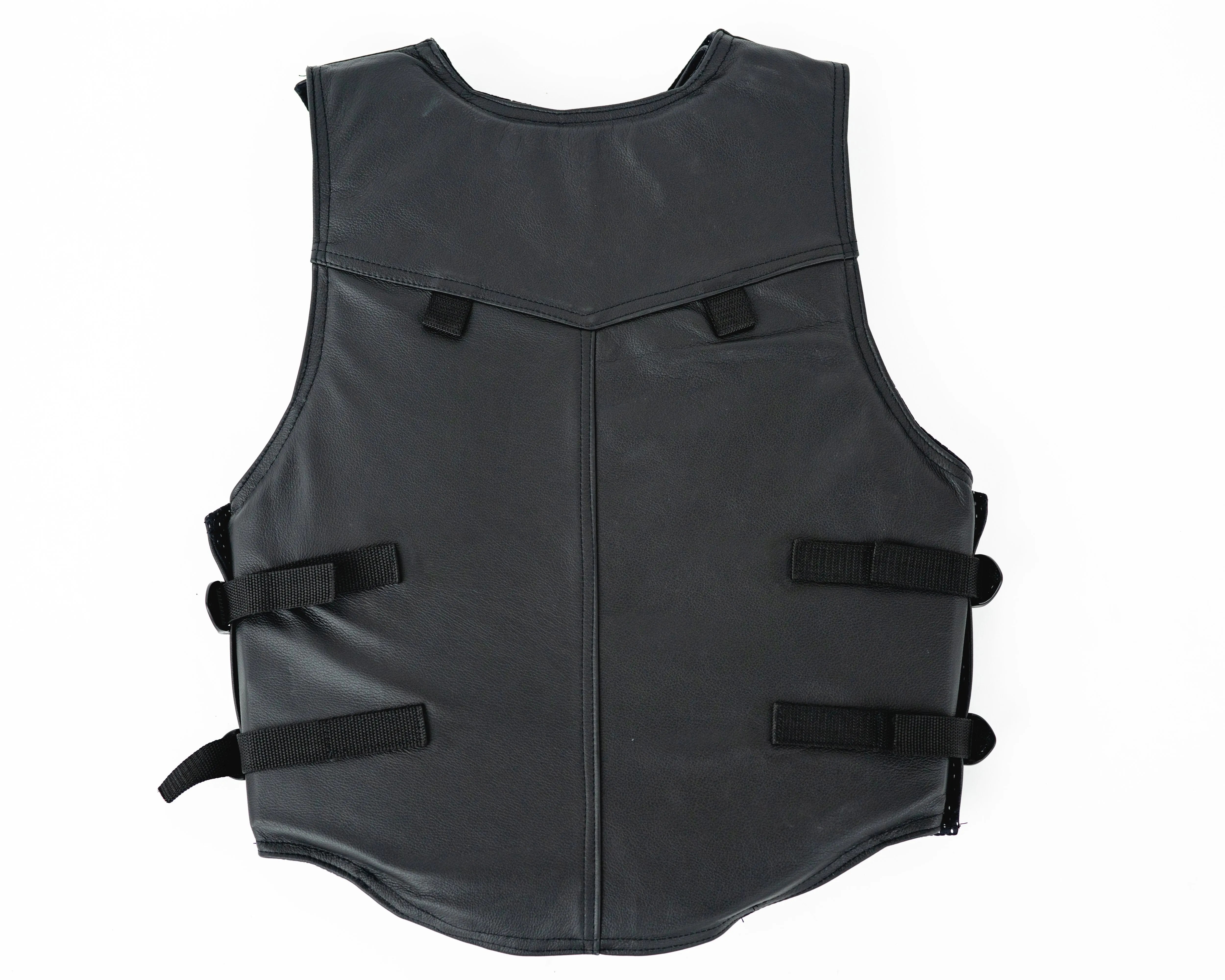 Ride Right 1200 Series Leather Bull Riding Vest