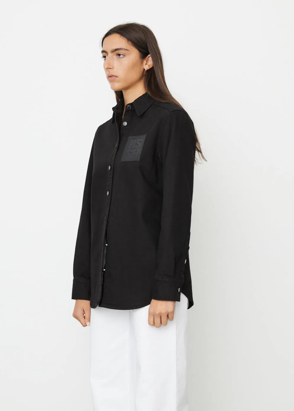 Slim Fit Denim Shirt