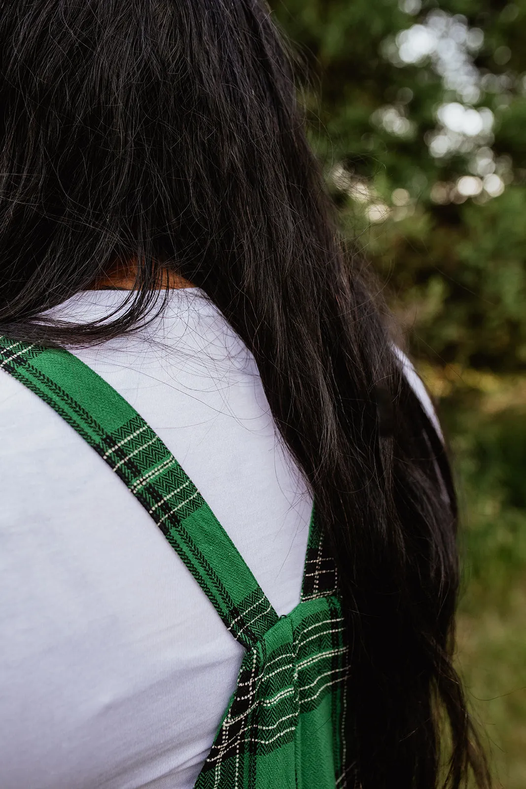 Tartan Overalls - Emerald
