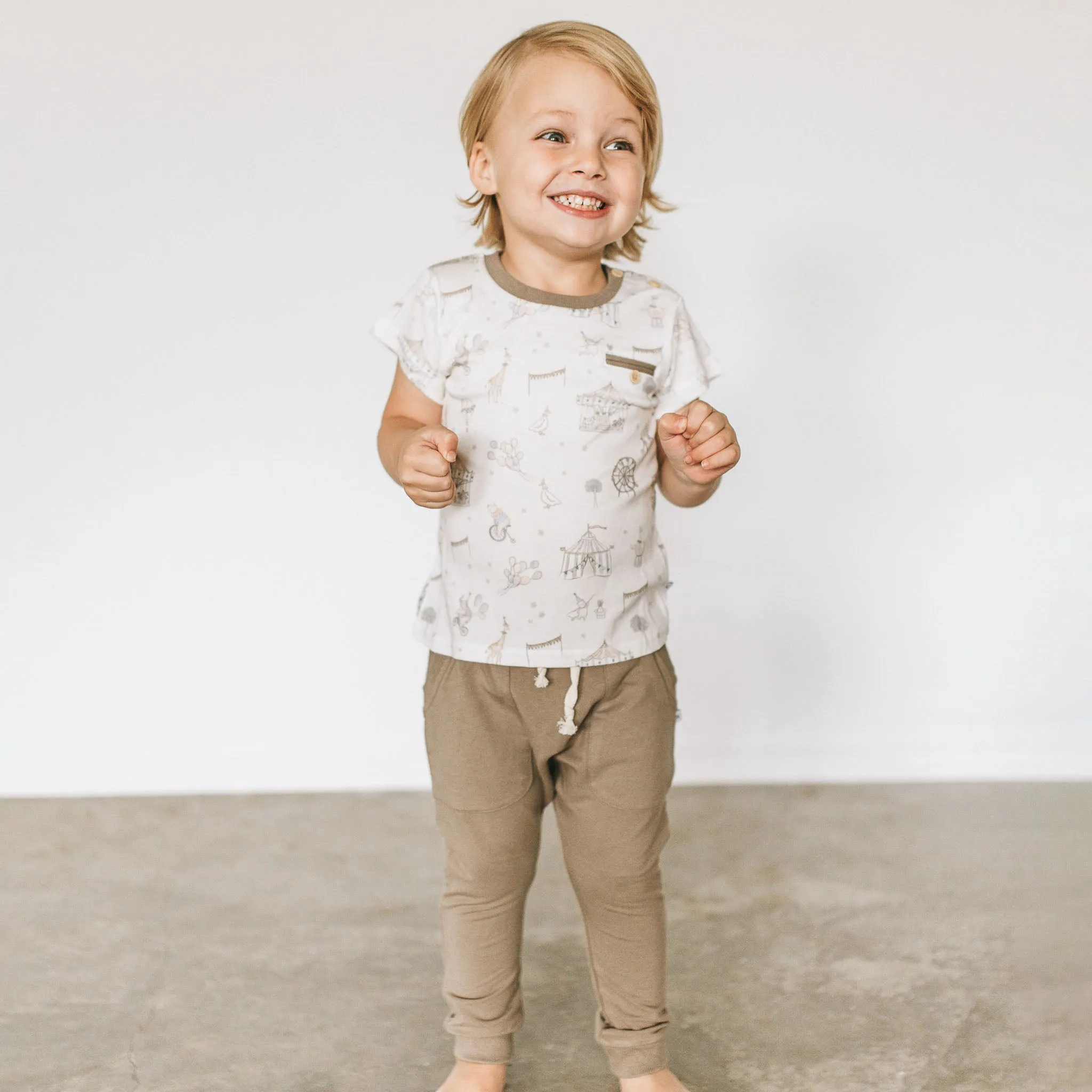 Tee   Slouch Pants