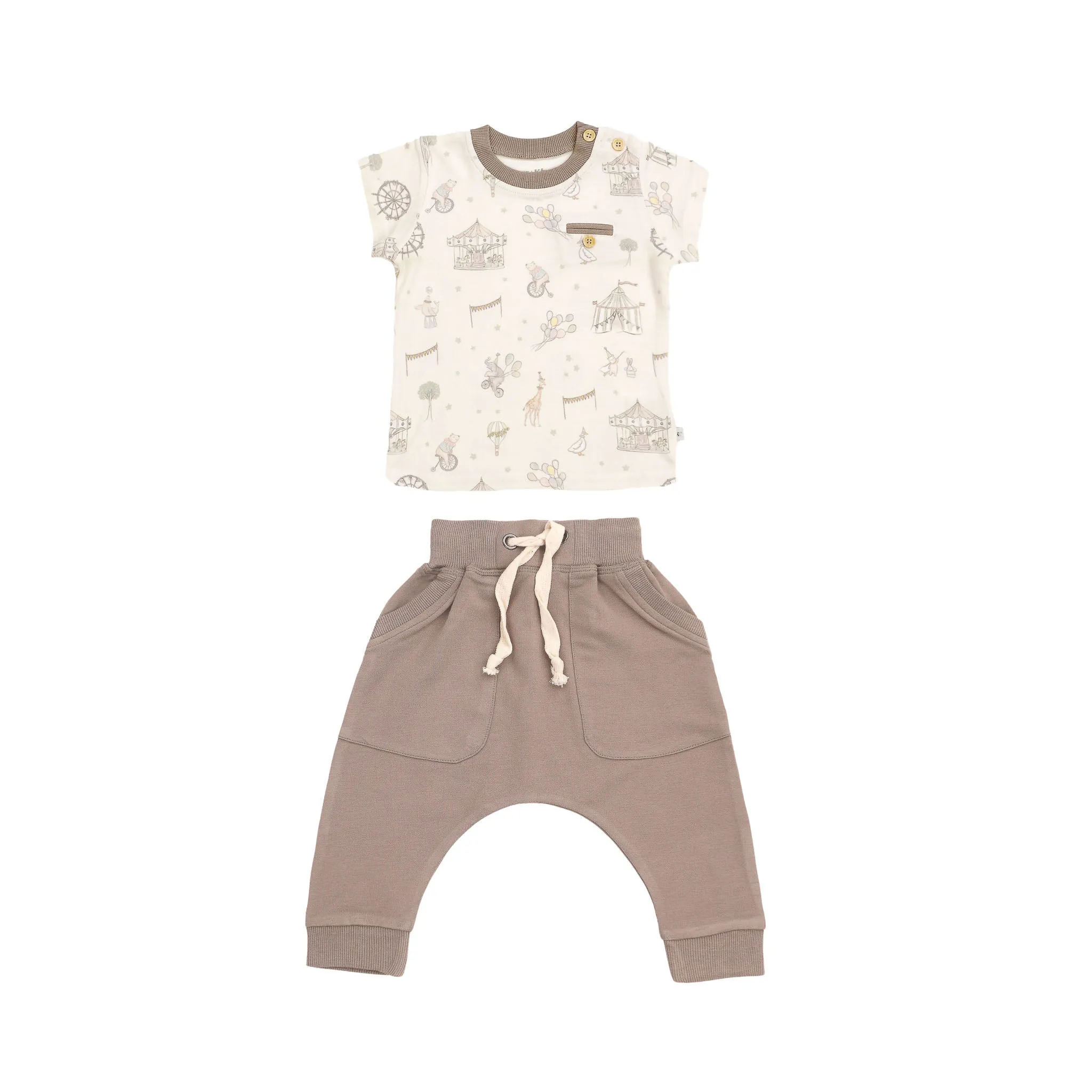 Tee   Slouch Pants