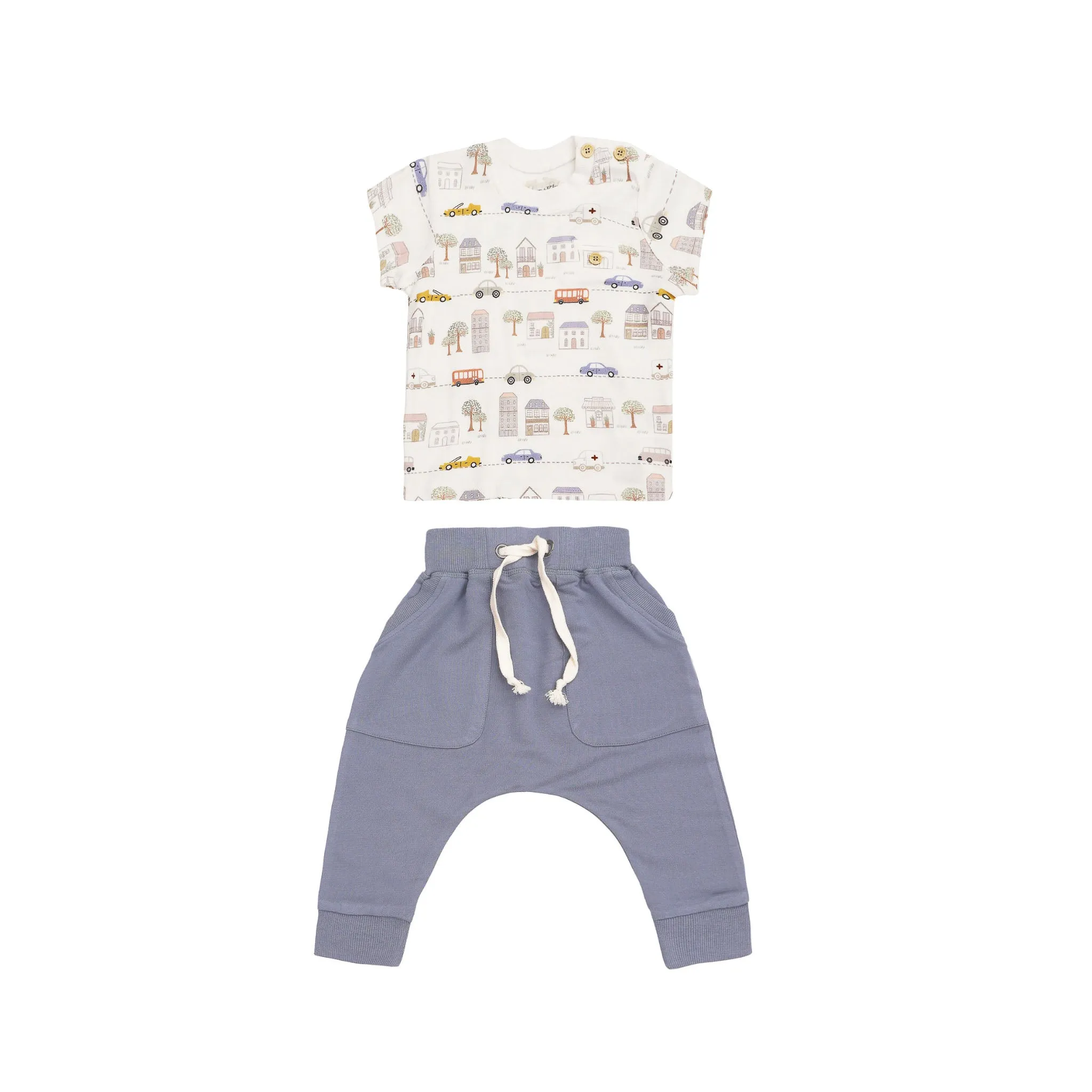 Tee   Slouch Pants