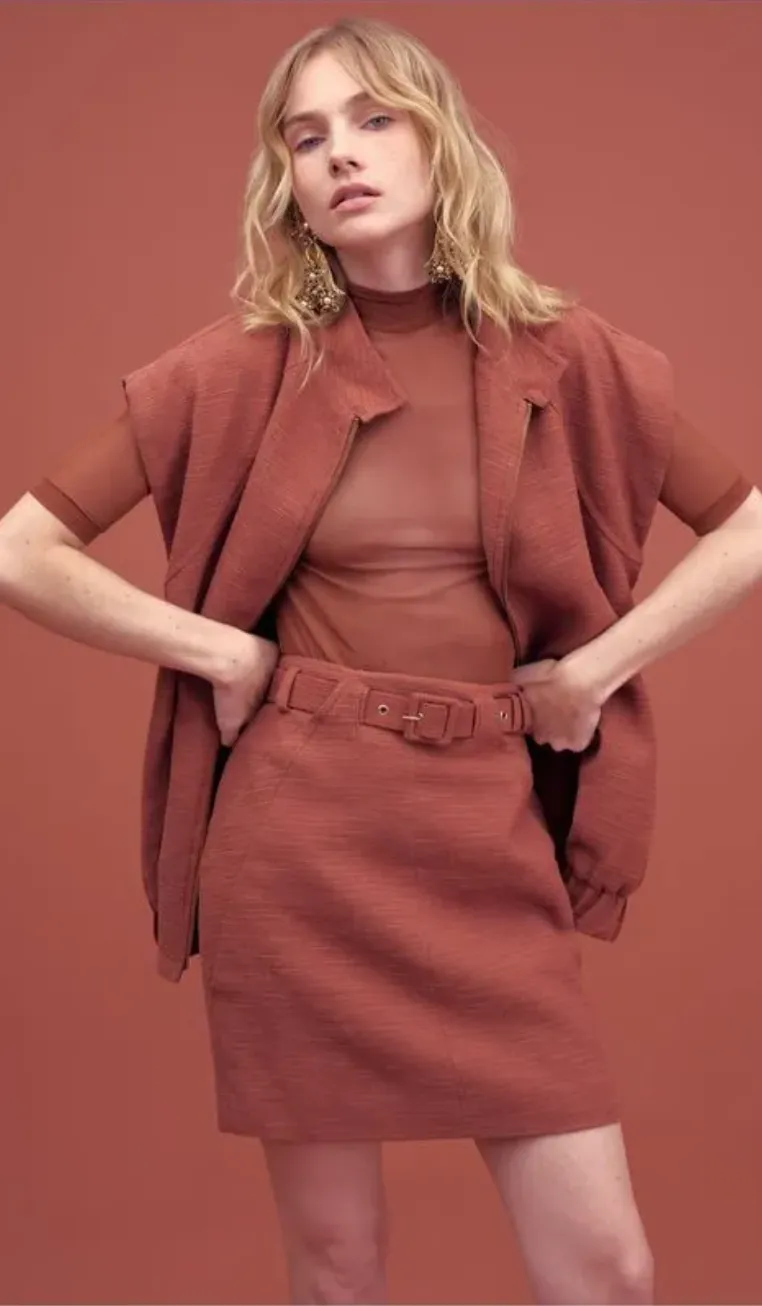 Textured Skirt