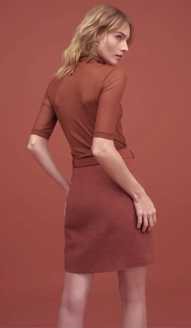 Textured Skirt