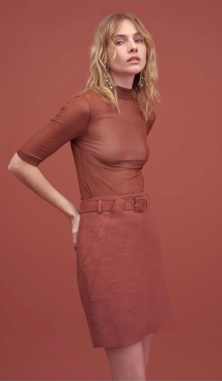 Textured Skirt