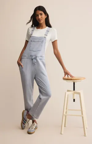 The Knit Denim Overalls